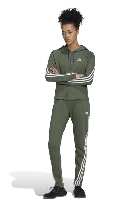 adidas groen dames pak